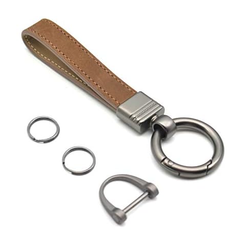 Luxury Unisex Leather Leather Keychain With Gold Buckle Designer Fashion  Accessory In Solid Colors Pink From Hgldhgate, $5.92