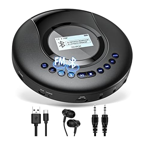 The 10 Best Bluetooth Portable CD Players of 2023 (Reviews) - FindThisBest