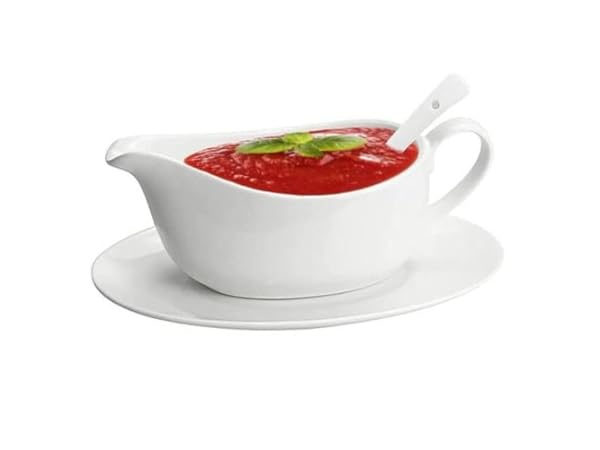 RAISLY Ceramic Gravy Boat, 23oz Cute Cat Sauce Jug With Smooth