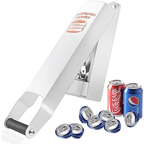 Aluminium Can crusher 16 oz Bottle Opener Wall Mount 2 in 1 Ez Crush  Crushes Soda Cans and Beer Cans Recycle Commercial grade heavy duty 