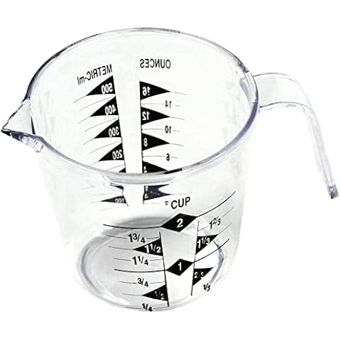 BRADSHAW INTERNATIONAL 19864 2Cup Plastic Measuring Cup