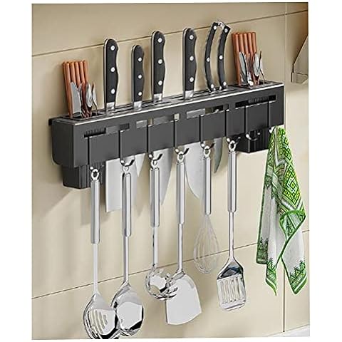 Totally Bamboo Baltique Wall Mounted Utensil Rack