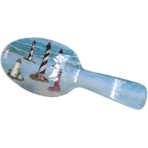 Chesapeake Bay Melamine Blue Crab Design Spoon Rest 69918 10.6 Inches