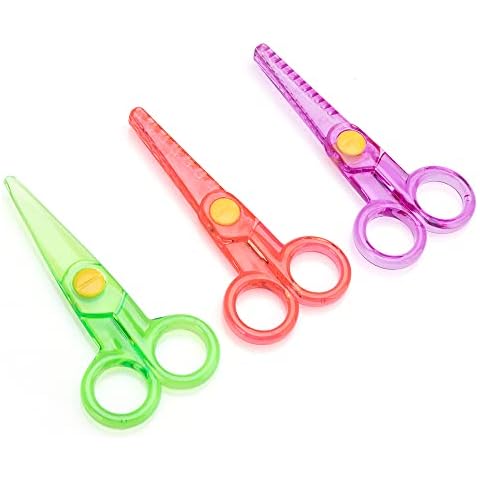 Galadim Kids Scissors (36 Count Teacher Pack, Rounded-tip, 5.5