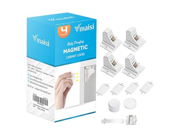 Child Safety Magnetic Cabinet Locks Thumbnail