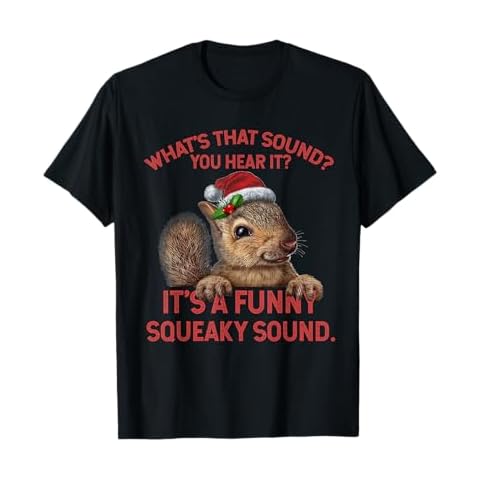 Christmas Squirrel T-Shirt thumbnail