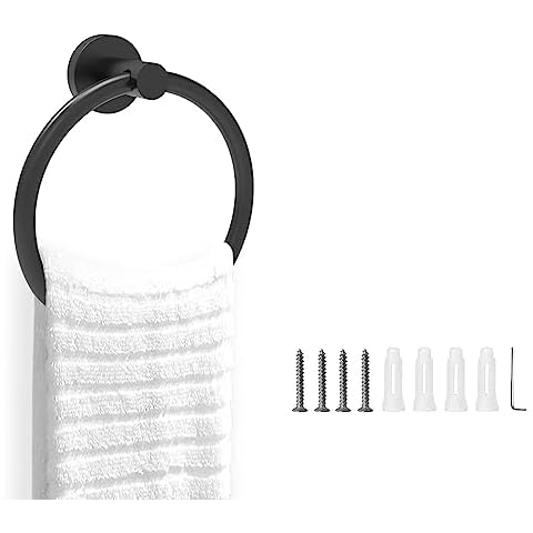 Cilee 8-Pieces Brushed Nickel Bathroom Accessories Set Towel Racks For  Bathroom - Bathroom Hardware Set,2 * 24 Inch Towel Bar For Bathroom  2*Toilet Paper Holder 2* Towel Ring Towel Holders 2* HooK