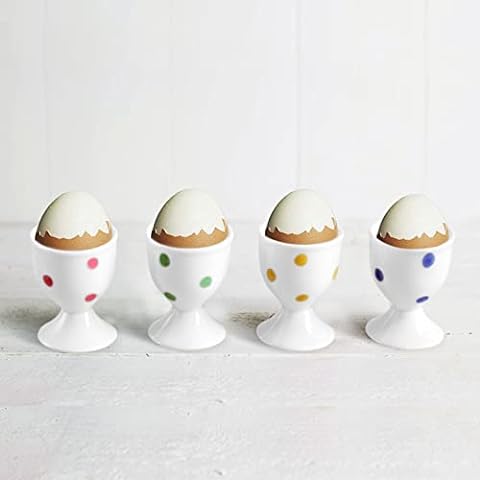 Ceramic Single Egg Cup, Set of 2, Plain White – J PRASAD