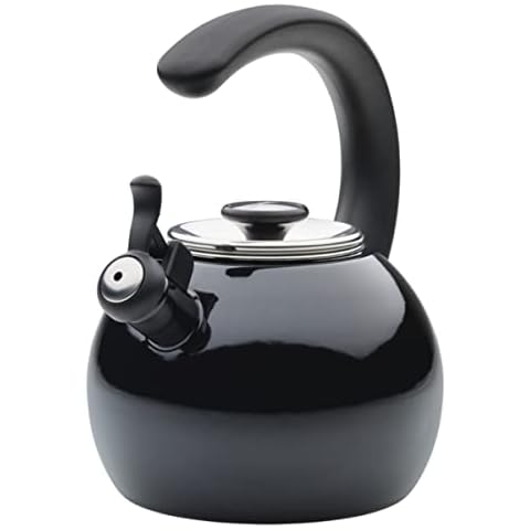 Whistling Tea Kettles, AIDEA 2 Quart Ceramic Tea Kettle for Stovetop