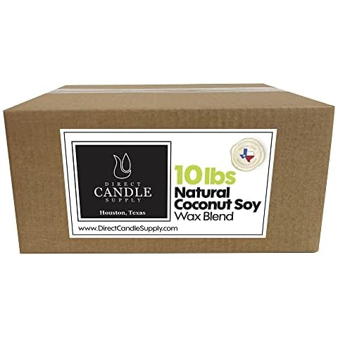 American Soy Organics Millennium Wax - 10 lb Bag of Natural Soy Wax for Candle  Making 10 pound bag