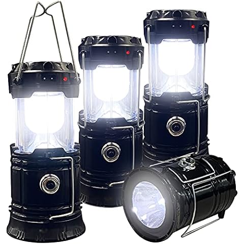 LED Camping Lantern Rechargeable, Consciot Flashlight High Lumens