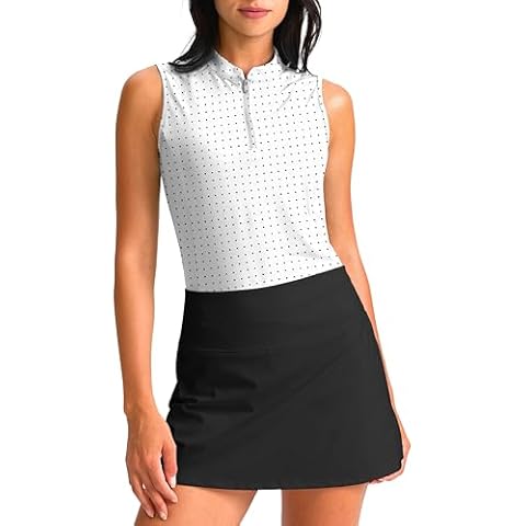Collarless Tennis Shirts for Women