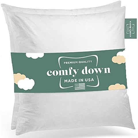 ComfyDown Travel Pillow - Filled with 800-FP Goose Down, 300-TC