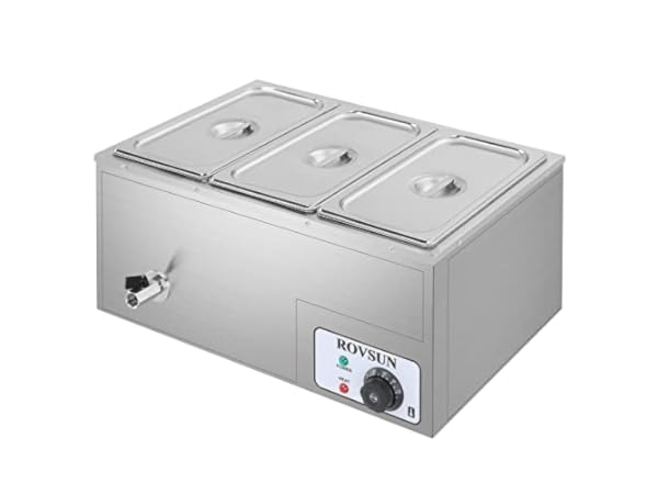 VEVOR Hot Box Food Warmer, 19x19x29 Concession Warmer with