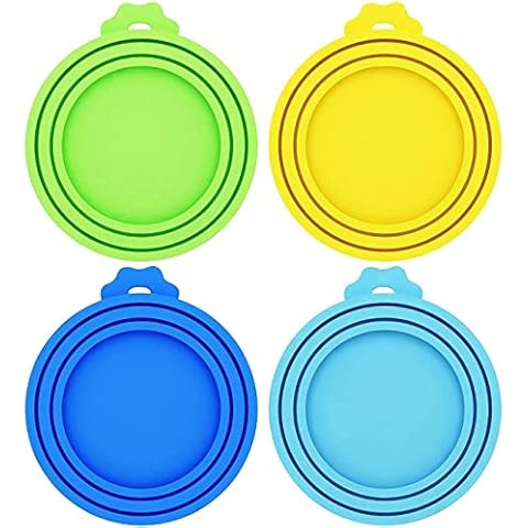 SACRONS Can Covers Universal Silicone Can Lids for Pet Food Cans