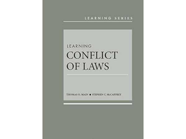 Conflict of Laws Books Thumbnail