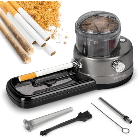 COOL KNIGHT Herb Grinder [large capacity/fast/Electric ]-Spice Herb Coffee  Grinder with Pollen Catcher/- 7.5 (Black)