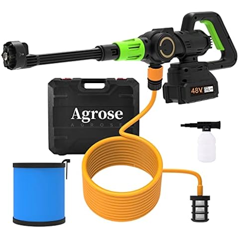 Hongmai Cordless Pressure Washer,Portable Power Washer 363 PSI 1.0  GPM,6-in-1 Nozzle Power Cleaner,21V 3Ah Battery Powered Pressure Washer for  Car Washing,Fence Cleaning,Garden Watering (Black New) - Coupon Codes,  Promo Codes, Daily Deals