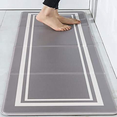 DEXI Kitchen Rug Cushioned Anti Fatigue Kitchen Mats, 2/5Inch