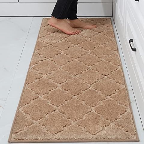 Long Kitchen Floor Mats for in Front of Sink Super Absorbent Kitchen Rugs  and Ma