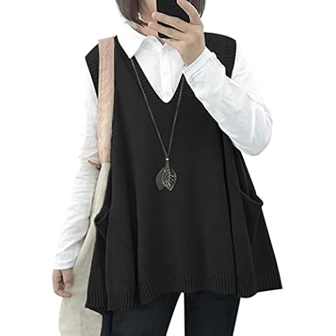 Cotton Sweater Vests for Women