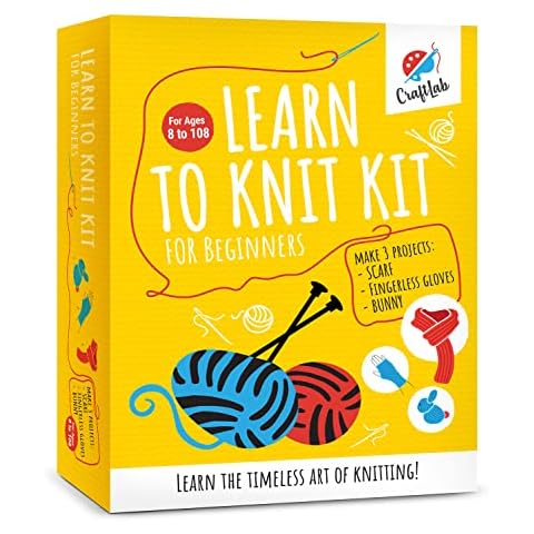 Buy HKKYO Knitting Kit for Beginners Adults, Hat Knitting Loom