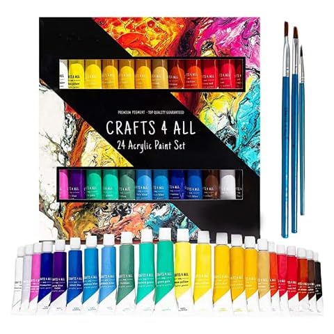  KIDDYCOLOR 158-Pieces Art Set, Deluxe Arts and Crafts