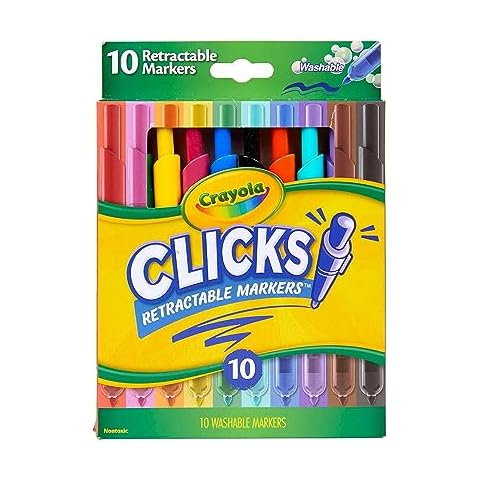 Crayola Pip Squeaks Marker Set (65ct), Washable Markers for Kids, Kids Art  Supplies for Classrooms, Mini Markers for School, Ages 4+ 