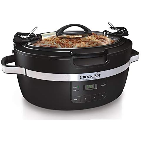 Toastmaster 4-Quart Digital Slow Cooker with Locking Lid (Copper)