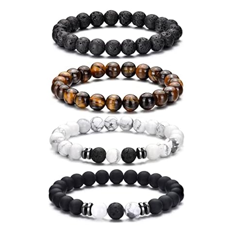 Crystal Link Bracelets for Men