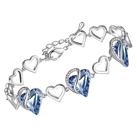 Crystal Link Bracelets for Women