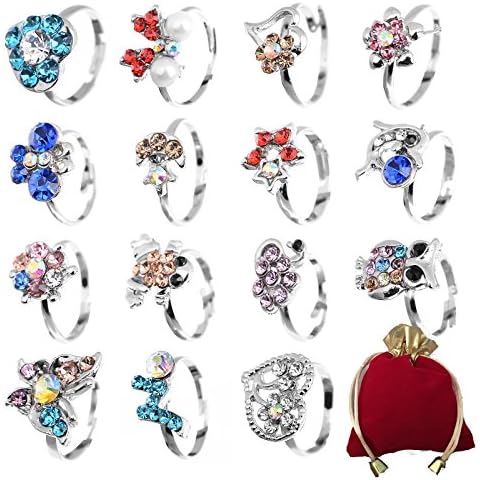 Crystal Rings for Girls