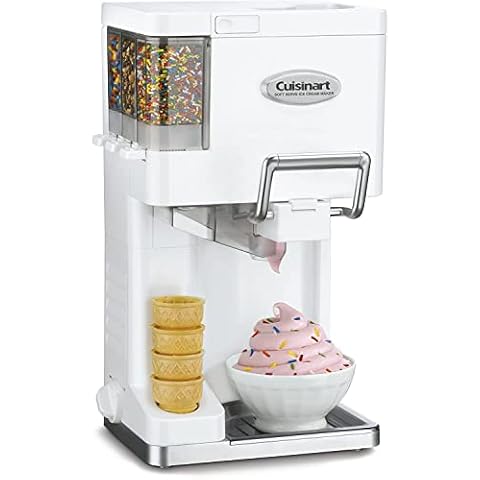 XPW Countertop Soft Serve Ice Cream Machine 1000w Commercial Ice