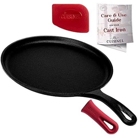 Victoria Soft Touch Handle Nonstick Comal Griddle, 9.5 in - Food 4 Less