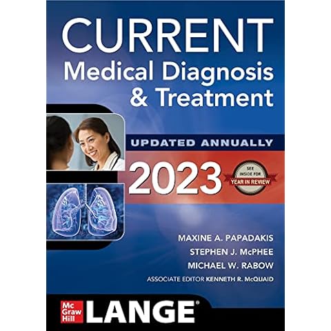 Current Medical Diagnosis and Treatment 2023 Cover