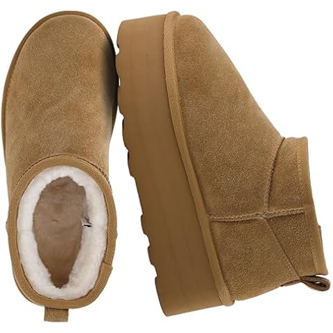 Cushioned Platform Boots for Women