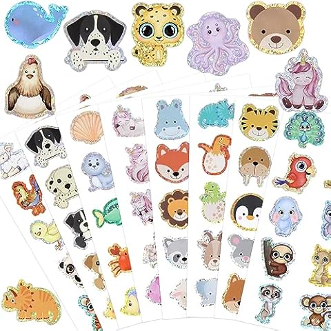 Stickers for Kids Rainbow Stickers for Kids Sparkly Stickers