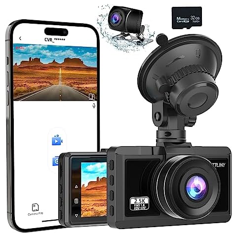 Dash Cam Front 1080P FHD, GOODTS Car Camera with 2.45 Inch Screen, Mini  Dash Camera for Cars,Dashboard Camera with G-Sensor, 24H Parking Monitor