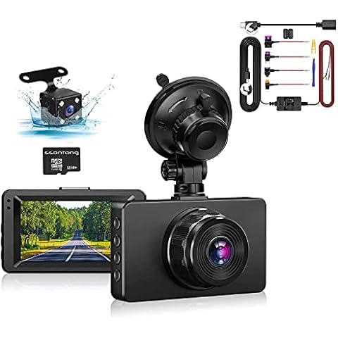 SSONTONG A9 FRONT AND REAR DASH CAM INSTALLATION