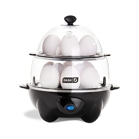  Krups Simply Electric Plastic and Stainless Steel Egg Cooker 6  Eggs 400 Watts Hard, Medium, and Soft Boiled, Poached, Scrambled, Omelets,  Rapid Cook Black : Everything Else