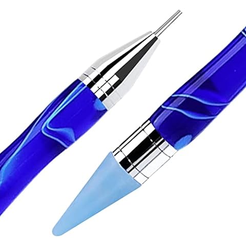  Refillable Wax Pen - Diamond Painting Pen, Embroidery Pen for  Nails or Dance/Cheer Rhinestones, Quickly Pick Up Beads Gems Drills Dotz,  Must Have Accessory by DPG-The Diamond Painting Group : Arts