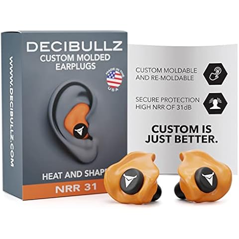 Decibullz Auricolari Per Sorveglianza Con Isolamento Acustico - Modellabili