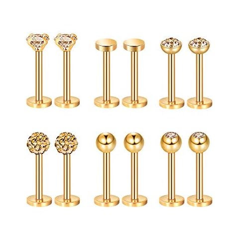 Diamond Body Piercing Barbells for Men