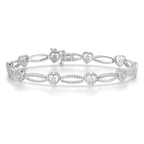 Diamond Link Bracelets for Women