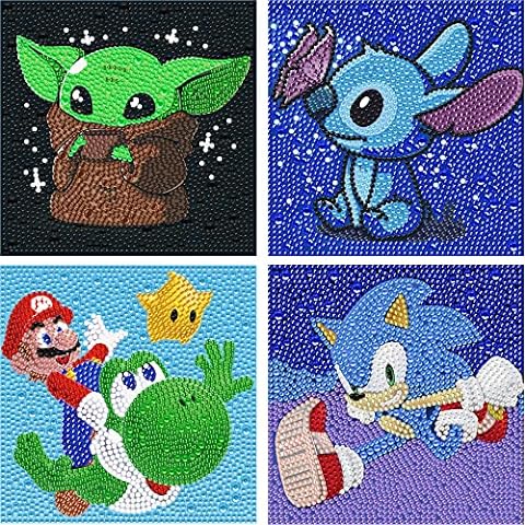 TOY Life Diamond Painting Kits for Kids and Beginner Mosaic