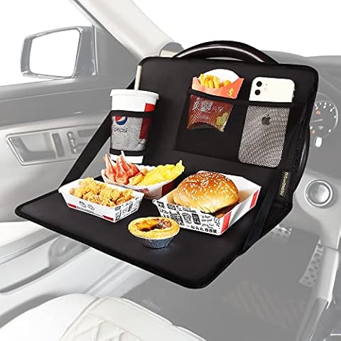 Chargeworx Flexitray Food Tray Car Cup Holder Black CHA-CX9729 - Best Buy