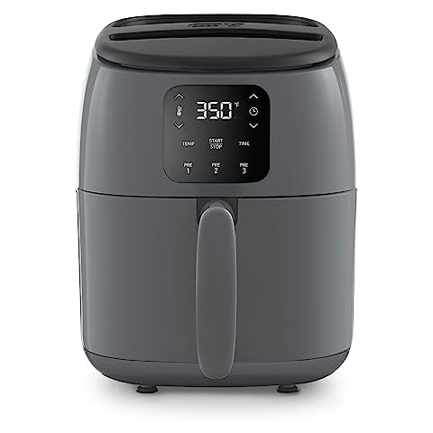 Ultrean Air Fryer 6 Quart , Large Family Size Electric Hot Air Fryer XL  Oven Oilless Cooker with 7 Presets, LCD Digital Touch Screen and Nonstick  Detachable Basket,UL Certified,1700W (Black) –