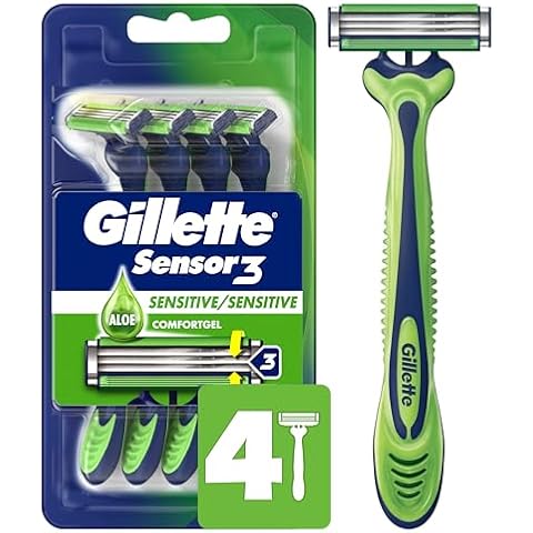 Sensitive Skin Disposable Shaving Razors for Men