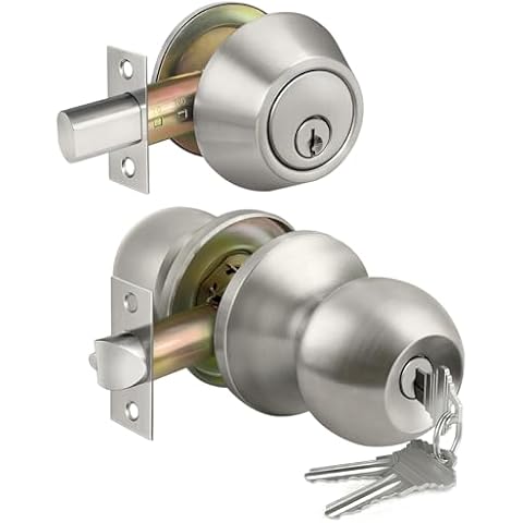 Door Knob Deadbolt Combos
