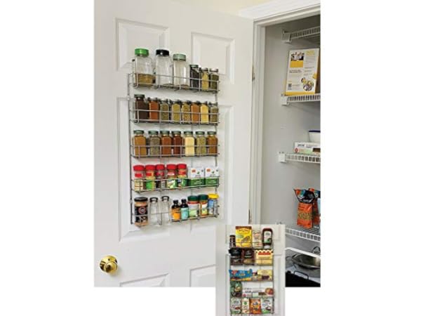 The 10 Best Door Mount Spice Racks of 2024 (Reviews) - FindThisBest